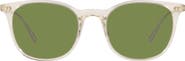 Oliver Peoples Gerardo 51mm Tinted Square Sunglasses