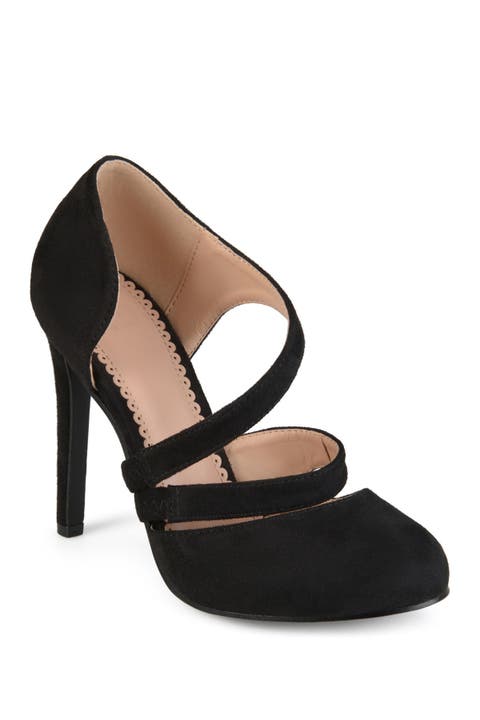 JOURNEE Zeera Dual Strap Pump (Women)
