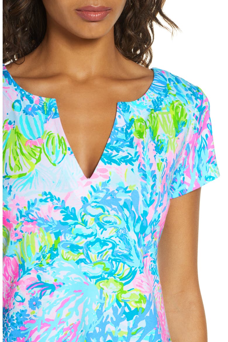 Sophiletta UPF 50+ Shift Dress, Alternate, color, MULTI
