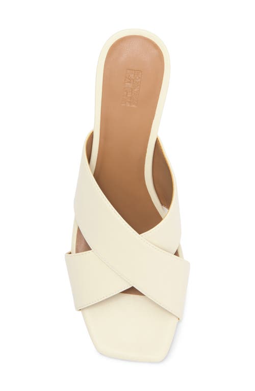 Nordstrom Rack Lauren Slide Sandal In Ivory Vanilla