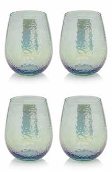 Apertivo Set of 4 Stemless Glasses
