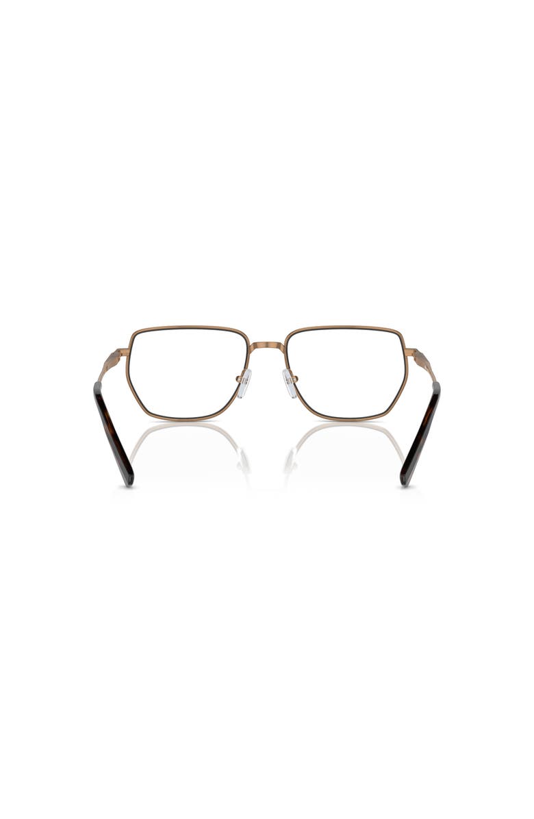 Michael Kors 56mm Irregular optical glasses, Alternate, color, Gold