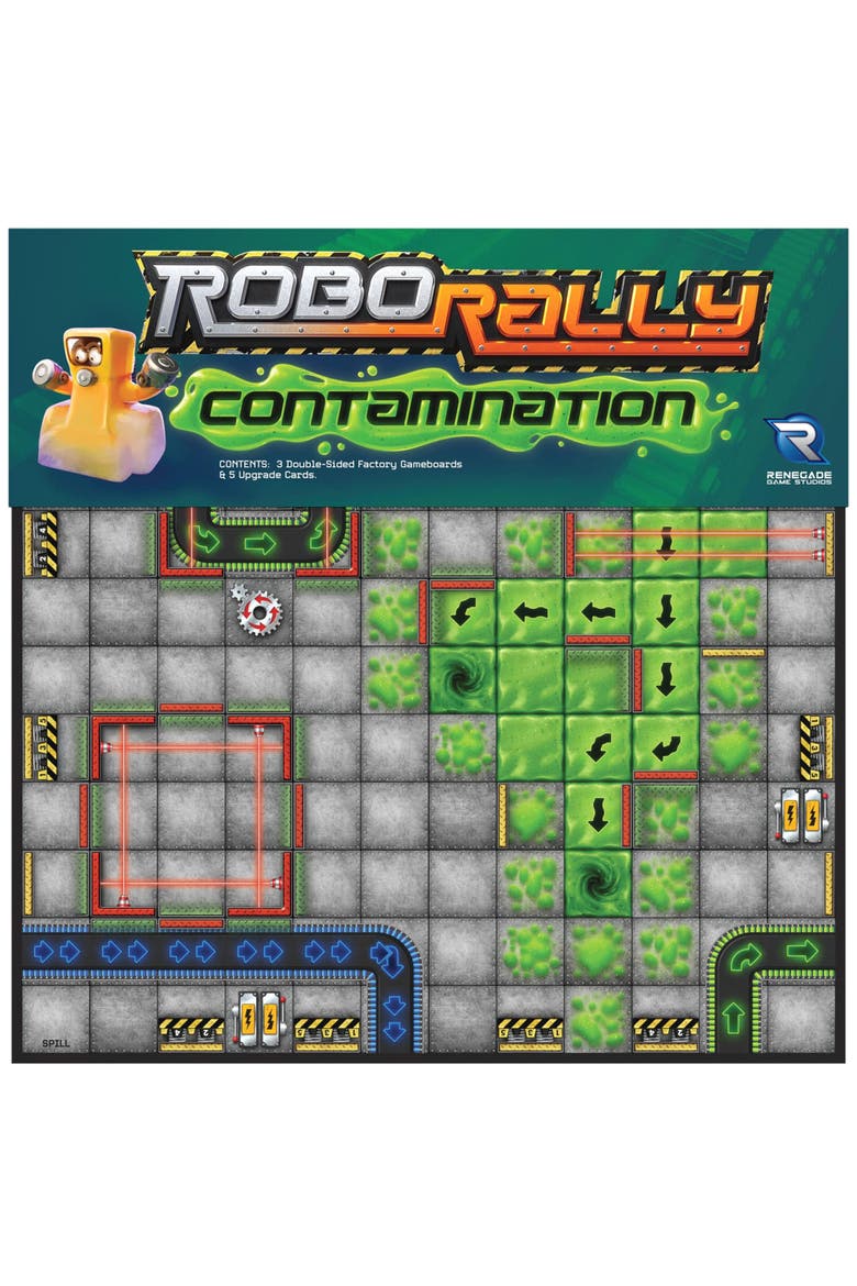 Robo Rally Contamination Expansion 12+, Alternate, color, Multicolored