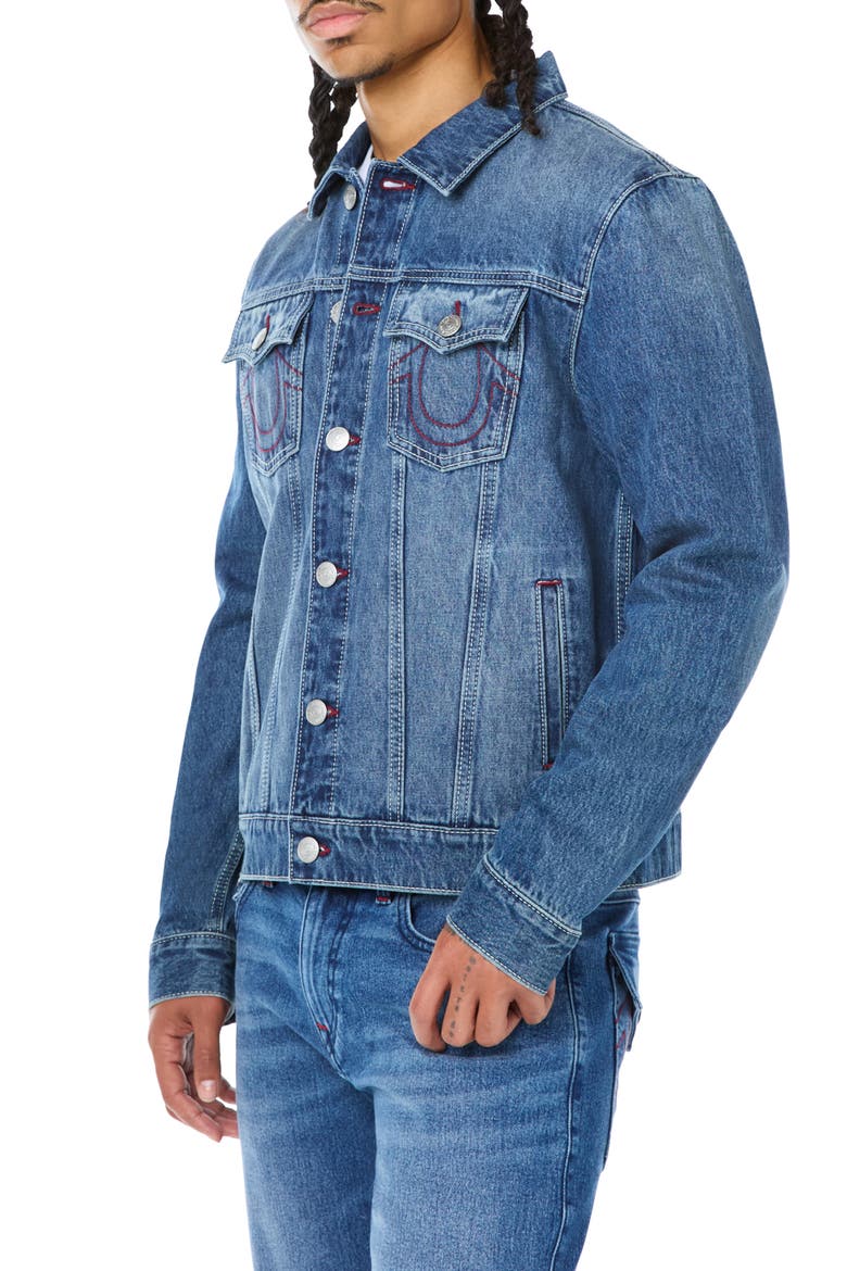 Jesse Winged Trucker Jacket, Alternate, color, MOODY LOUNGE