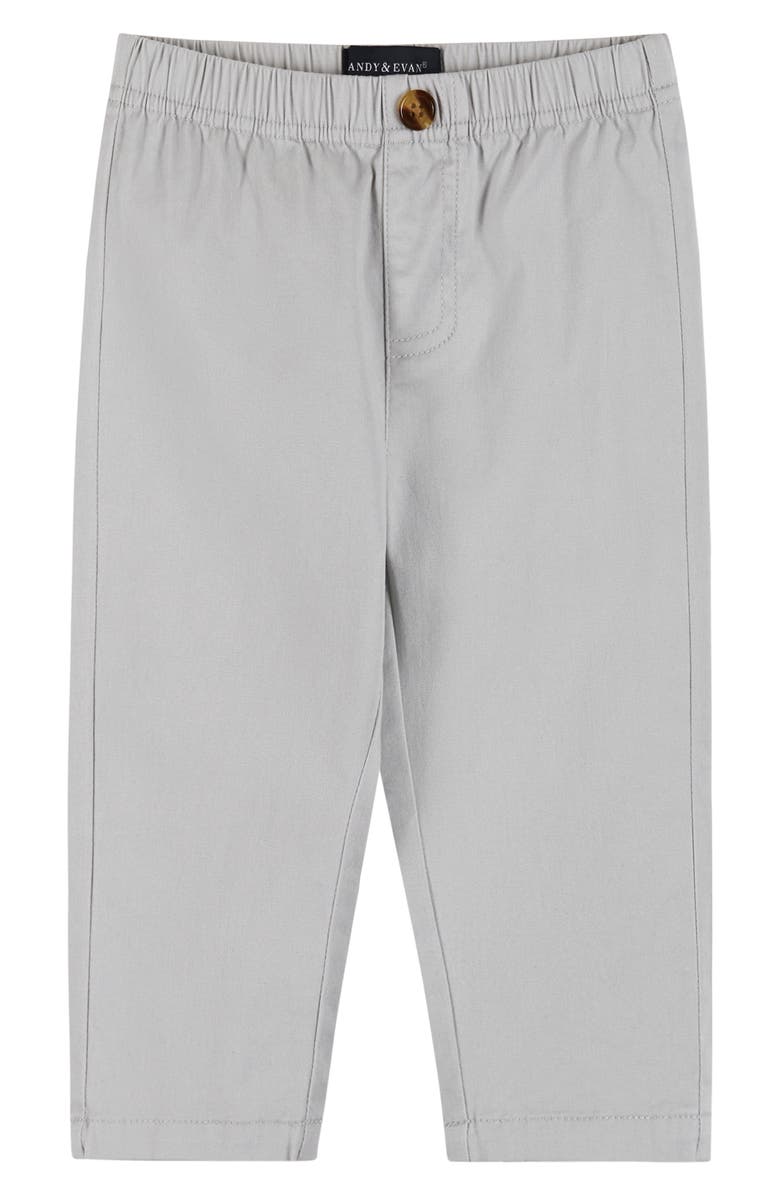 Andy & Evan Plaid Button-Up Bodysuit, Sweater Vest, Bow Tie & Pants Set, Alternate, color, Light Green Plaid