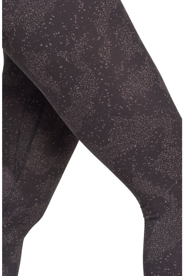All Me High Waist Printed Leggings, Alternate, color, CHARCOAL/ BLACK