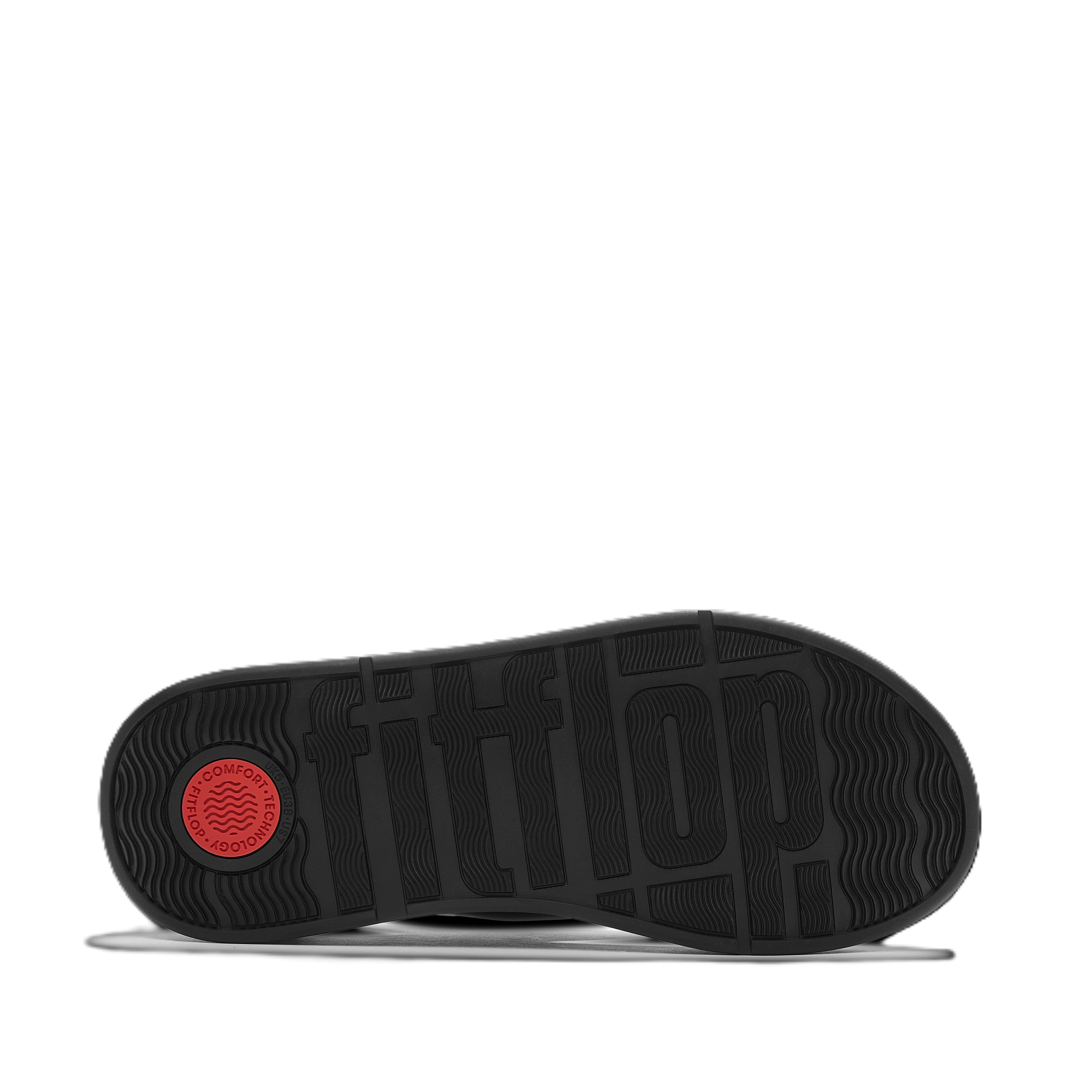 FitFlop F Mode Knot Sandals, Alternate, color, Black