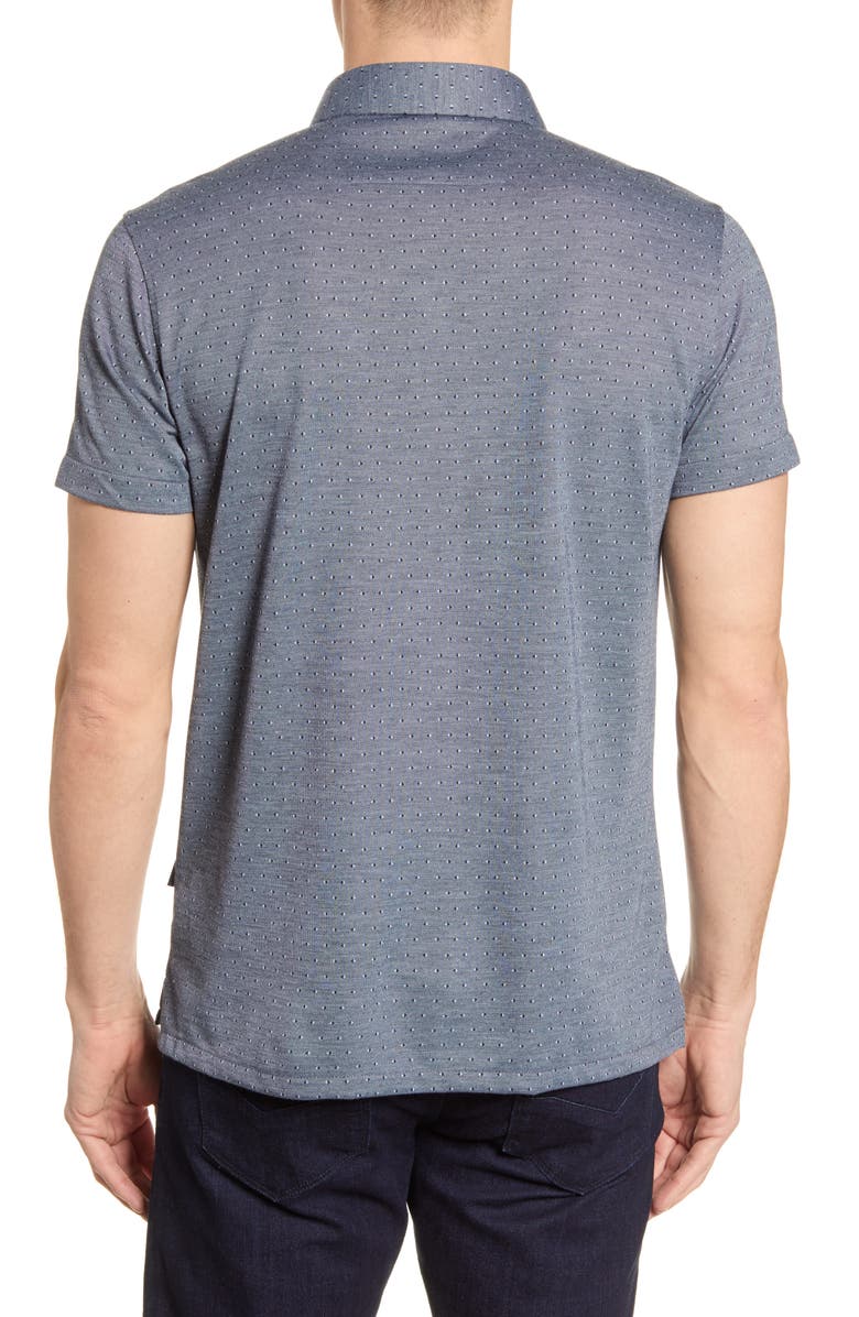 Stone Rose Jacquard Performance Polo, Alternate, color,