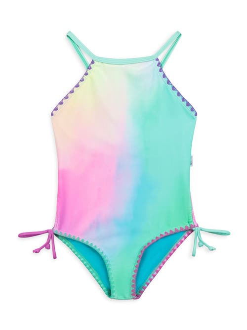 LIMEAPPLE LIMEAPPLE GRADIENT PRINTED ONE PIECE SWIMSUIT