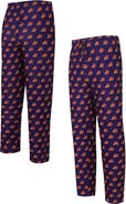 CONCEPTS SPORT Men's Concepts Sport Purple Phoenix Suns Allover Logo Print Gauge Sleep Pants