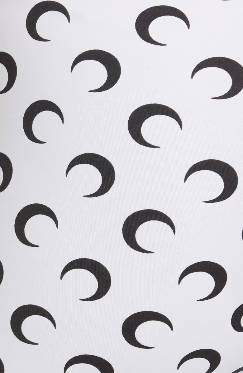 Marine Serre Allover Moon Print Bra Top, Alternate, color, 