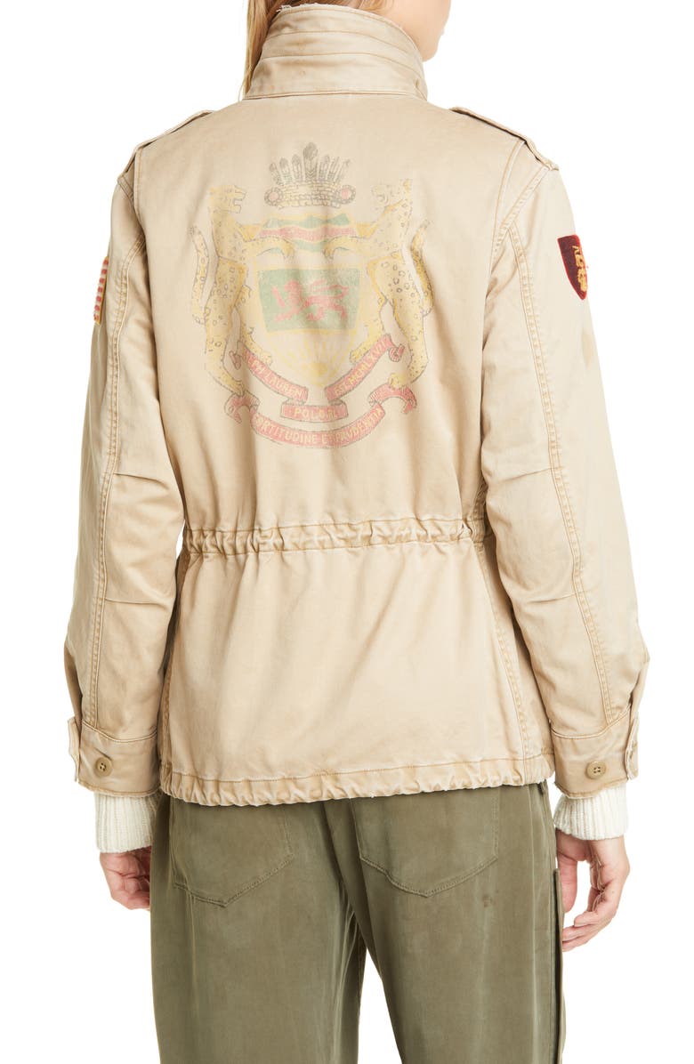 Polo Ralph Lauren Military Patch Jacket, Alternate, color,