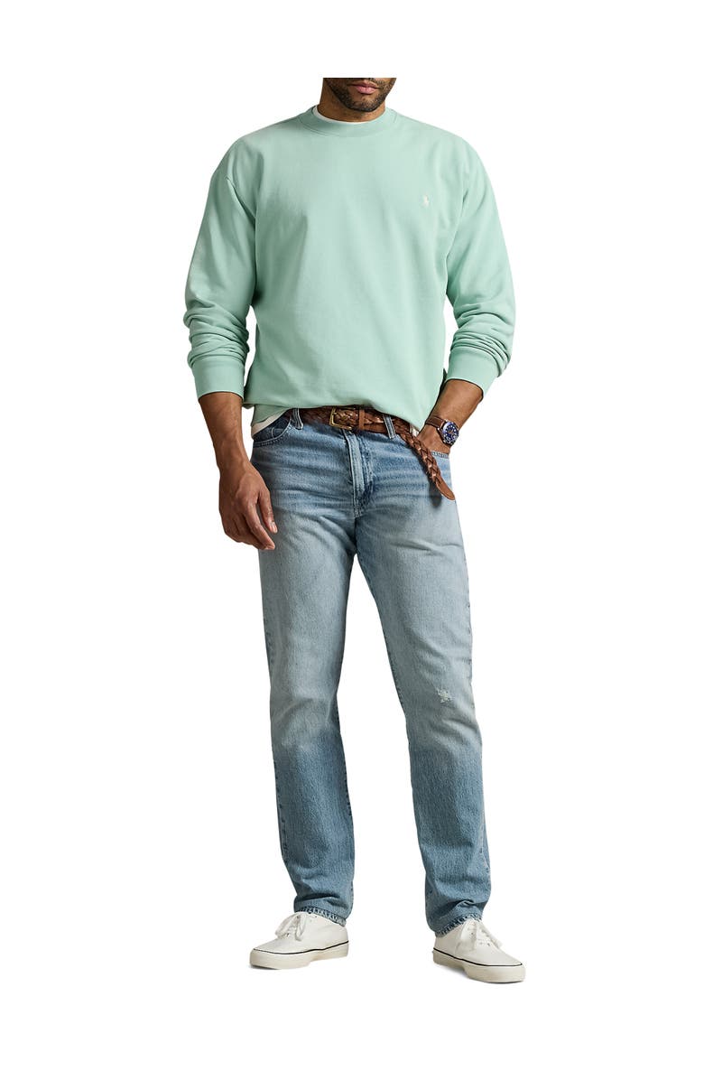 Polo Ralph Lauren Big & Tall Loopback Fleece Sweatshirt, Alternate, color, Celadon