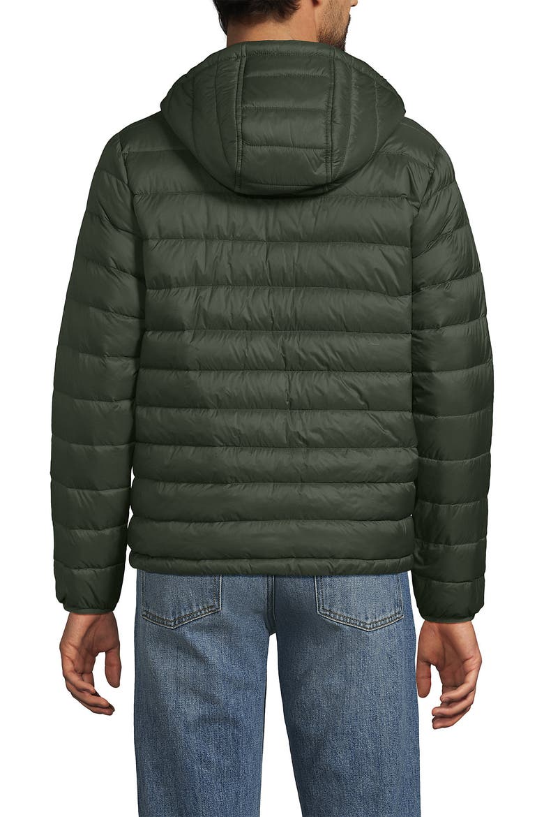 Wanderweight Ultralight Packable Hooded Down Jacket, Alternate, color, Darkest Olive