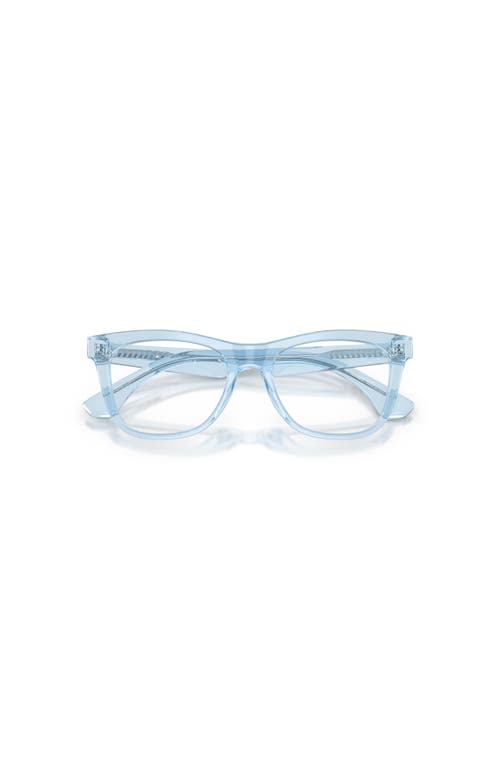 Burberry 47mm Square Optical Glasses In Blue