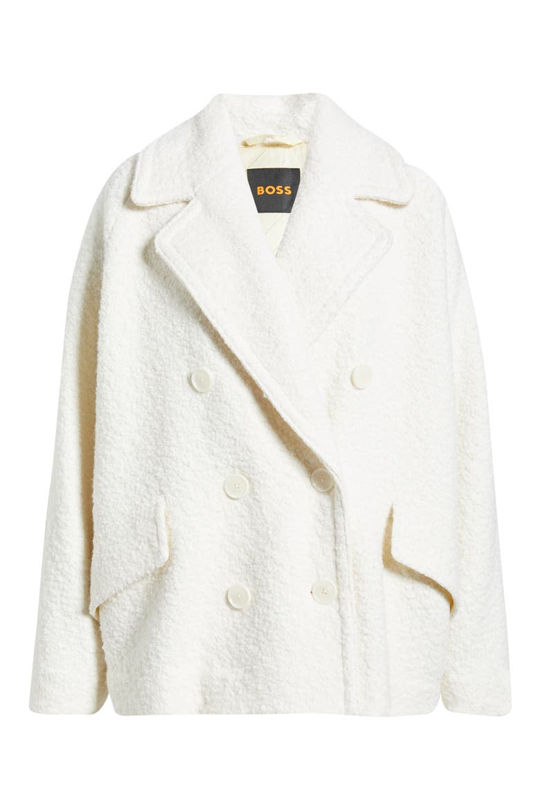 Cabani Textured Double Breasted Jacket, Alternate, color, OPEN WHT