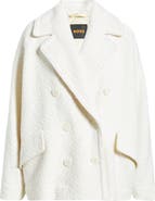 BOSS Orange Cabani Textured Double Breasted Jacket