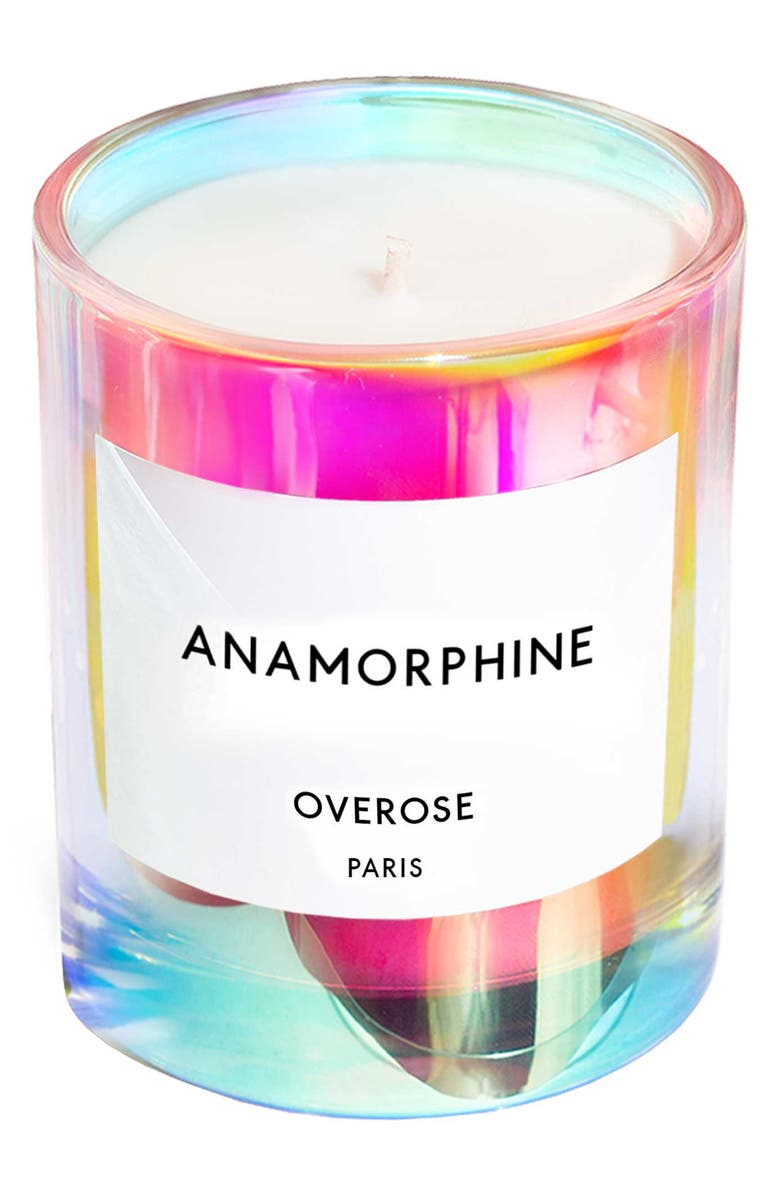 Overose Holographic Anamorphine Candle, Main, color,