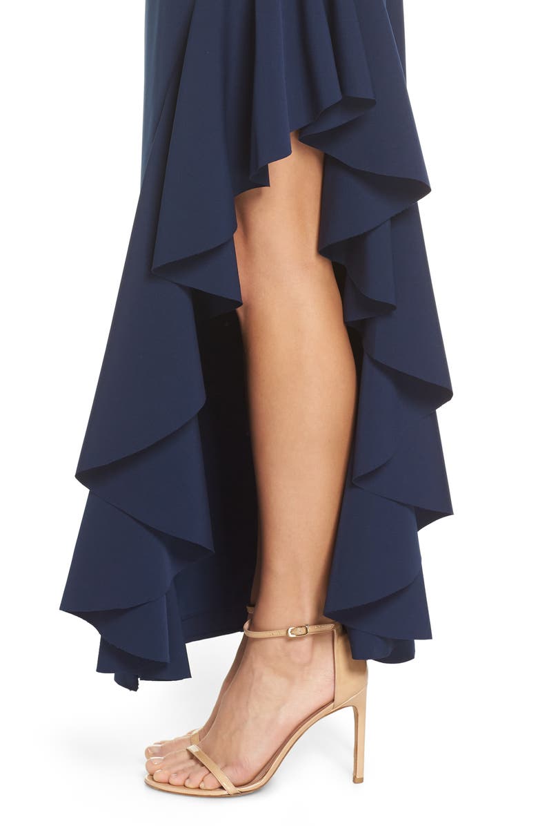 Vince Camuto Ruffle Gown, Alternate, color, 