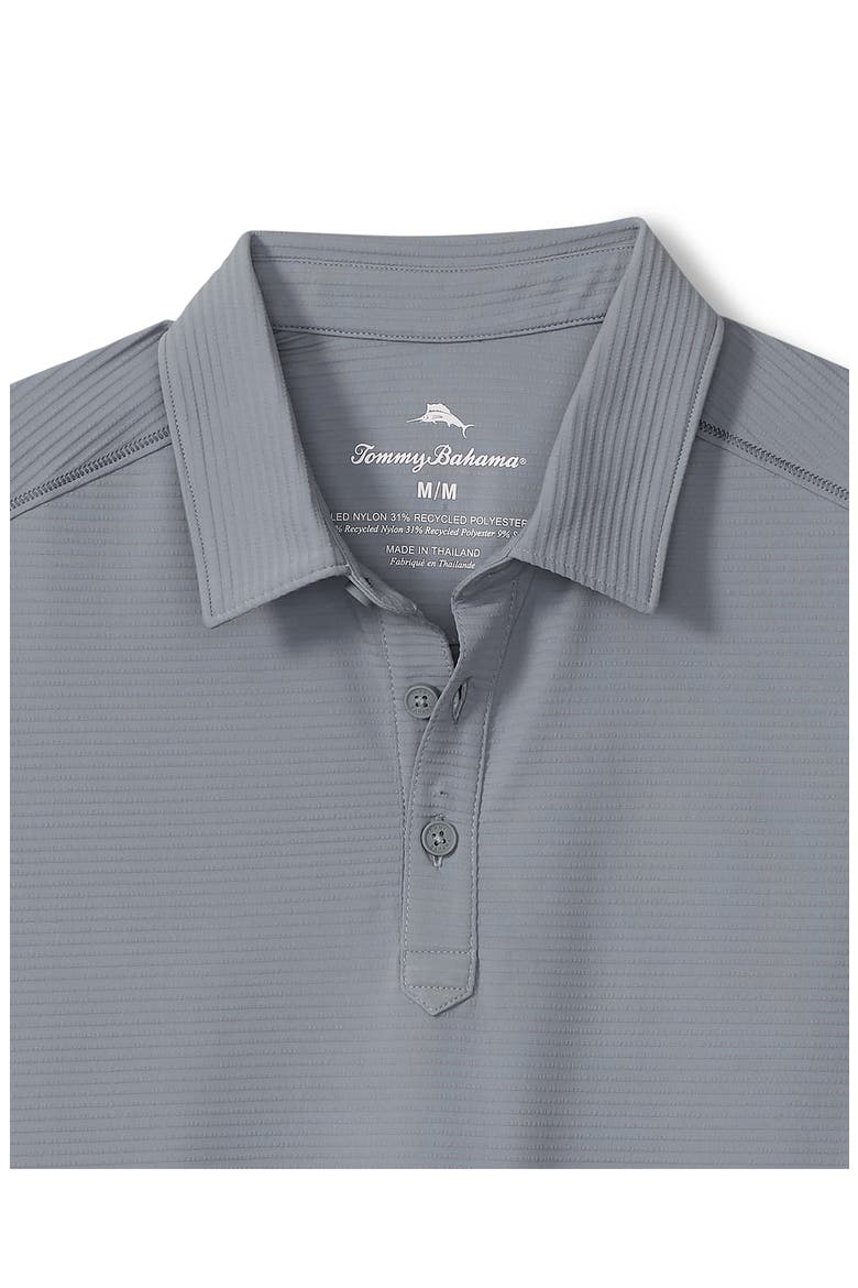 Costa Wave Seersucker Stripe IslandZone® Polo, Alternate, color, TURBULANCE