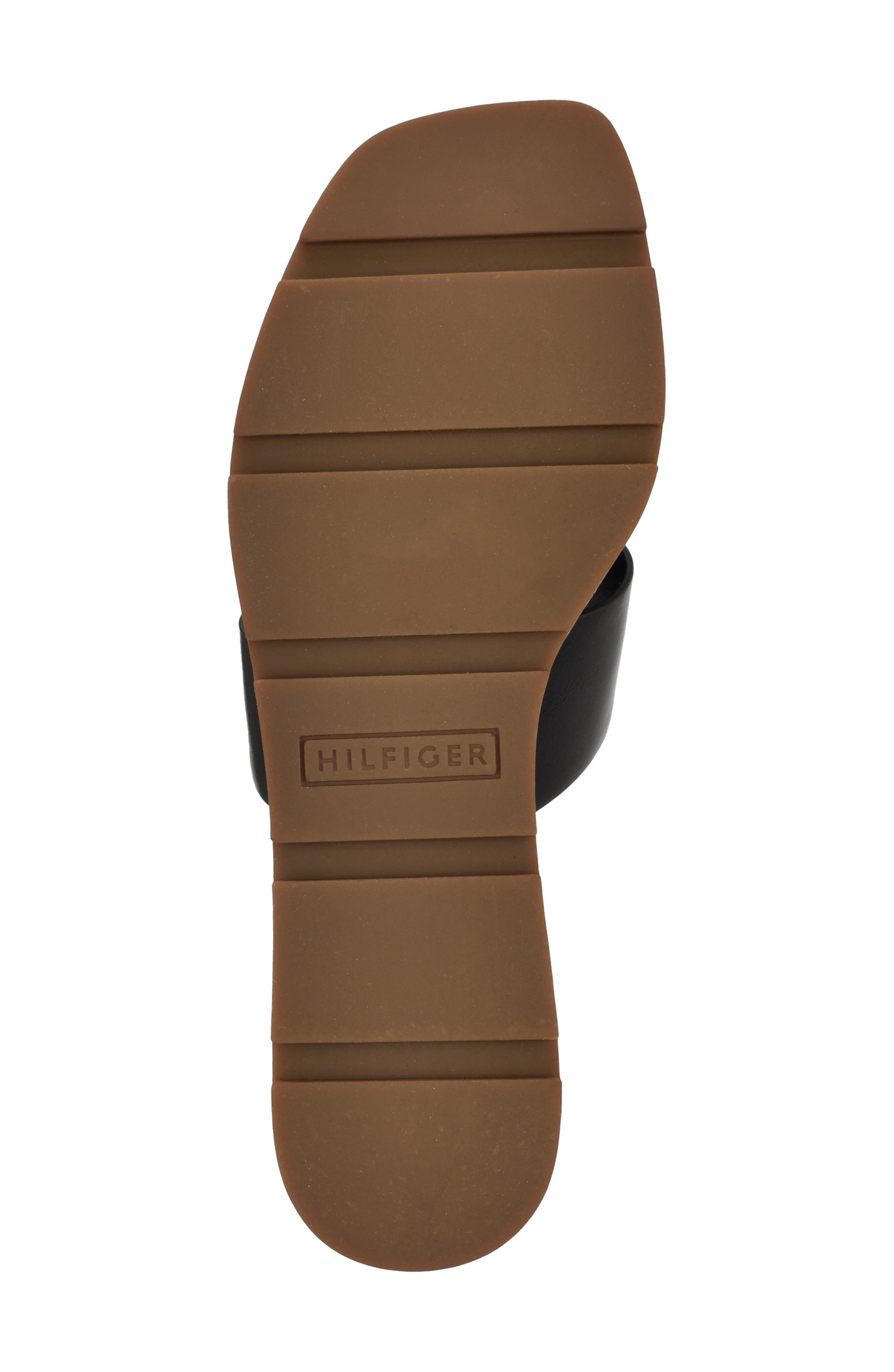 Tommy Hilfiger Heliena Platform Wedge Slide Sandal, Alternate, color, Black01
