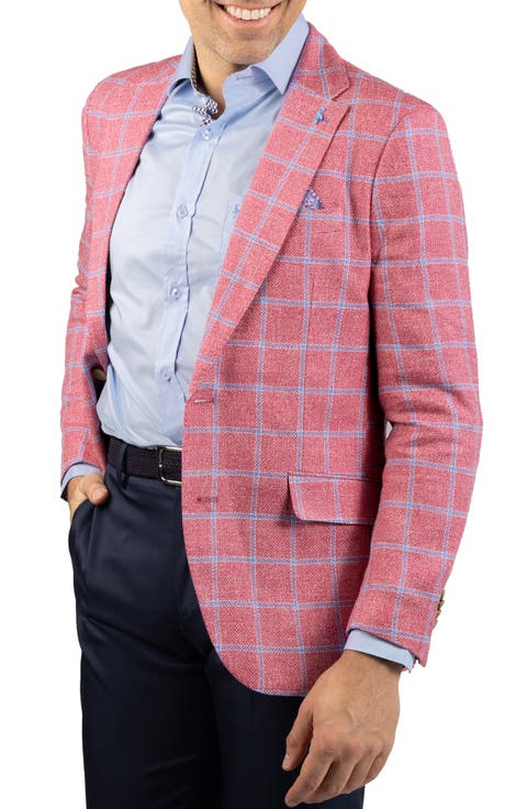 Yarn Dyed Windowpane Sport Coat