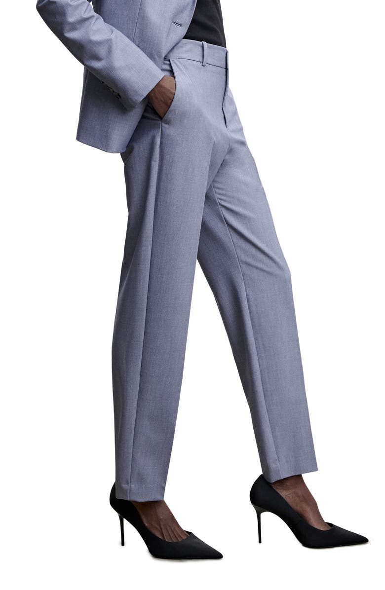 MANGO Straight Leg Suit Pants, Alternate, color, 