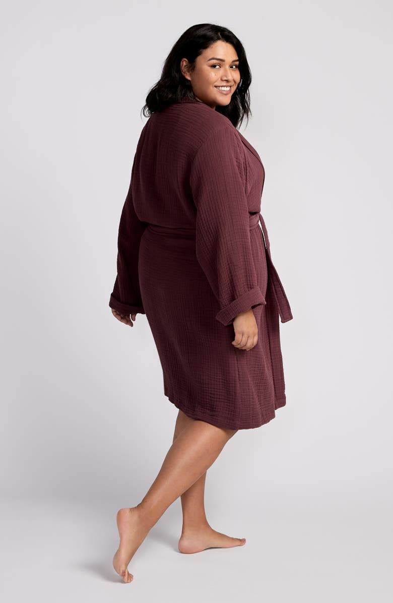 Parachute Cloud Cotton Gauze Robe, Alternate, color, 