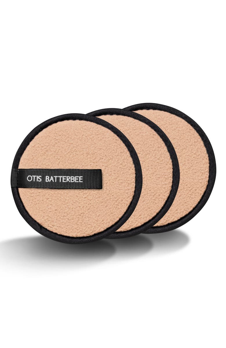 Otis Batterbee Set of 3 Makeup Remover Disks, Main, color, Beige