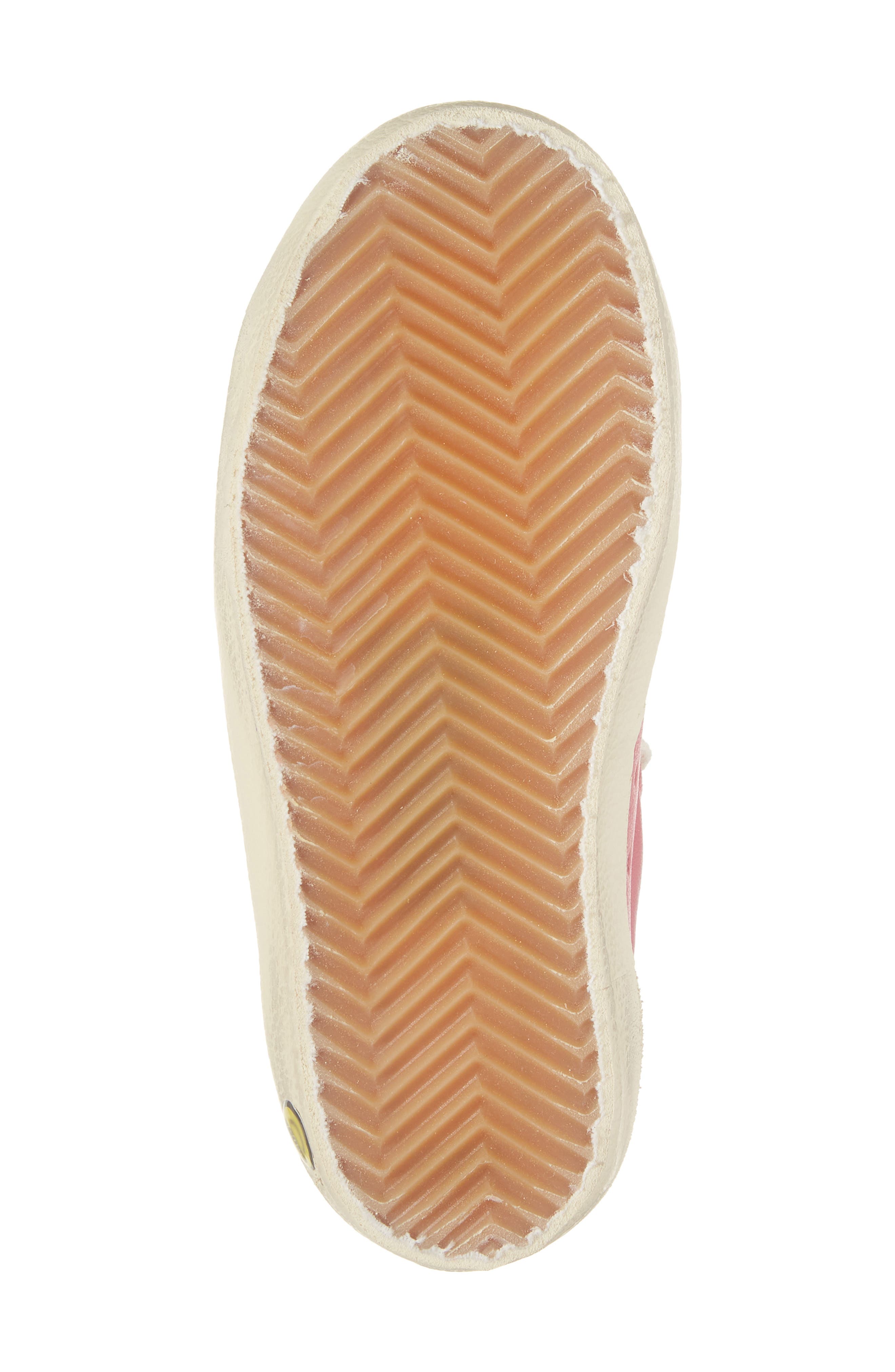 Kids' Super-Star Sneaker, Alternate, color, HOT PINK/ CREAM