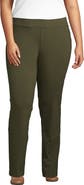 Lands' End Starfish Mid Rise Slim Leg Pants