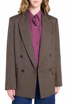 TWP Harper Wool Blend Double Breasted Blazer