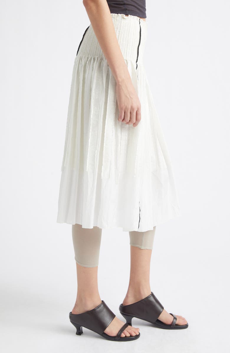 Paloma Wool Lupe Woven Jacquard Skirt, Alternate, color, 000 - White