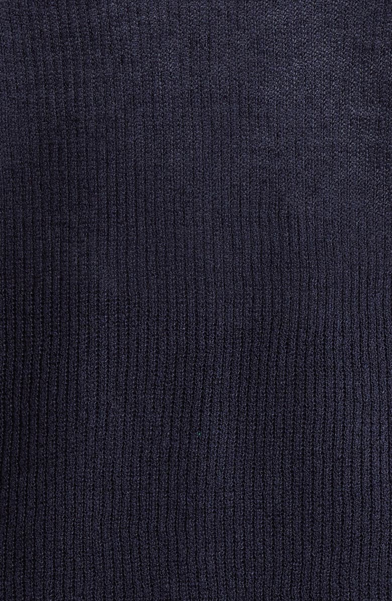 Eileen Fisher Organic Linen & Organic Cotton Cardigan, Alternate, color, Ink