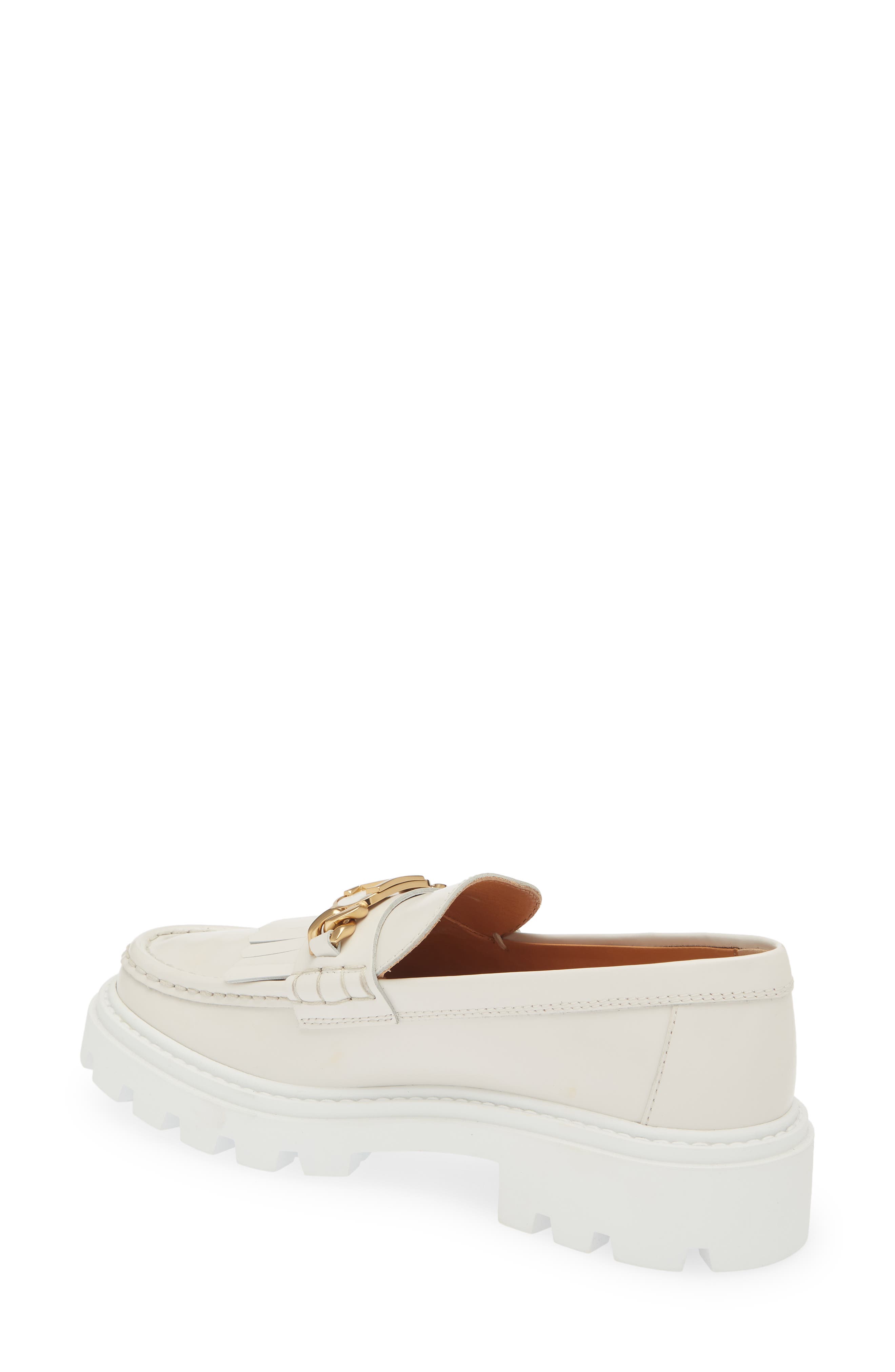 Tod's Lug Sole Kiltie Loafer, Alternate, color, 