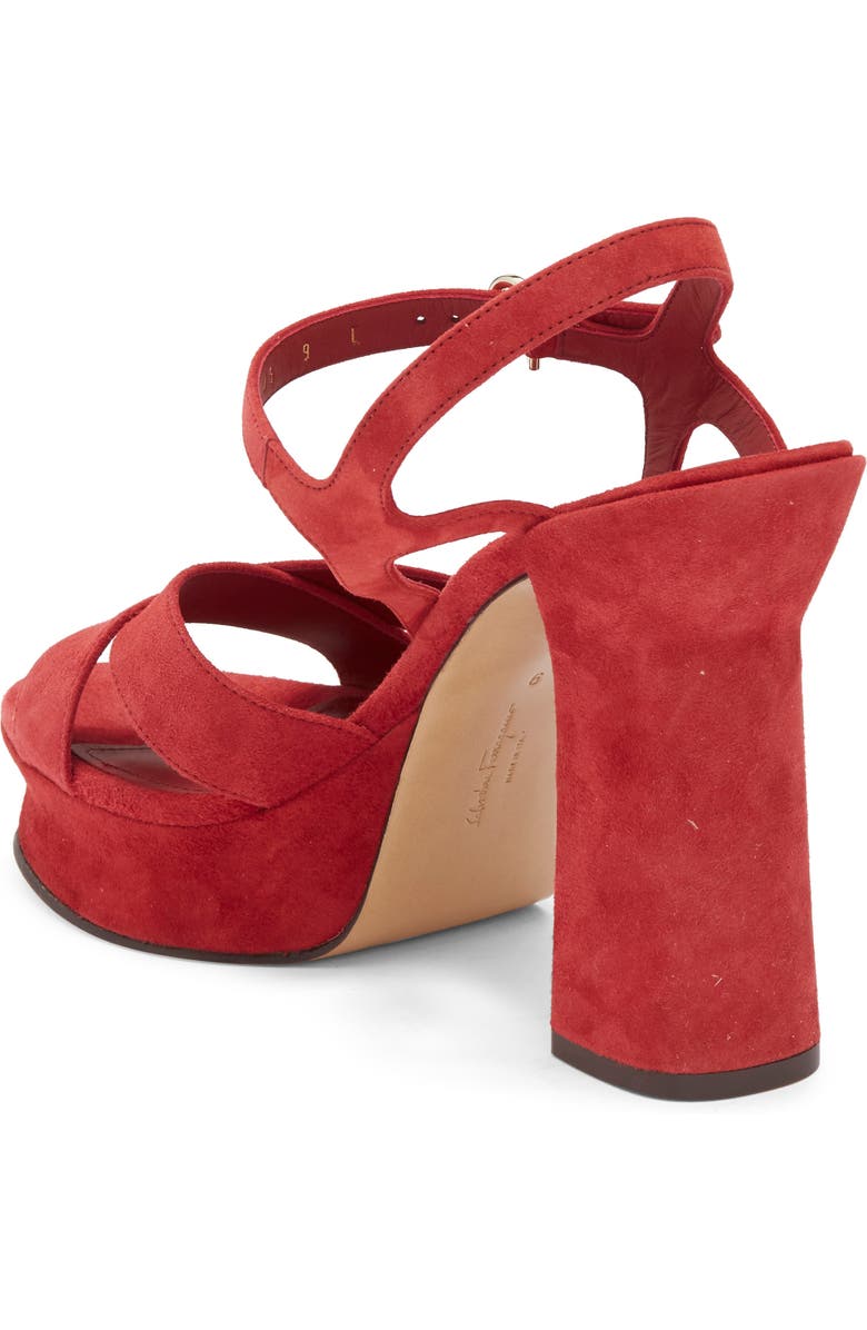 FERRAGAMO Sonya Ankle Strap Platform Sandal, Alternate, color,