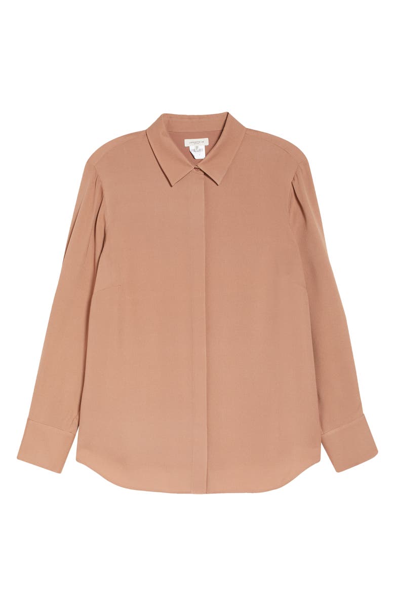 Lafayette 148 New York Scottie Silk Blouse, Alternate, color,