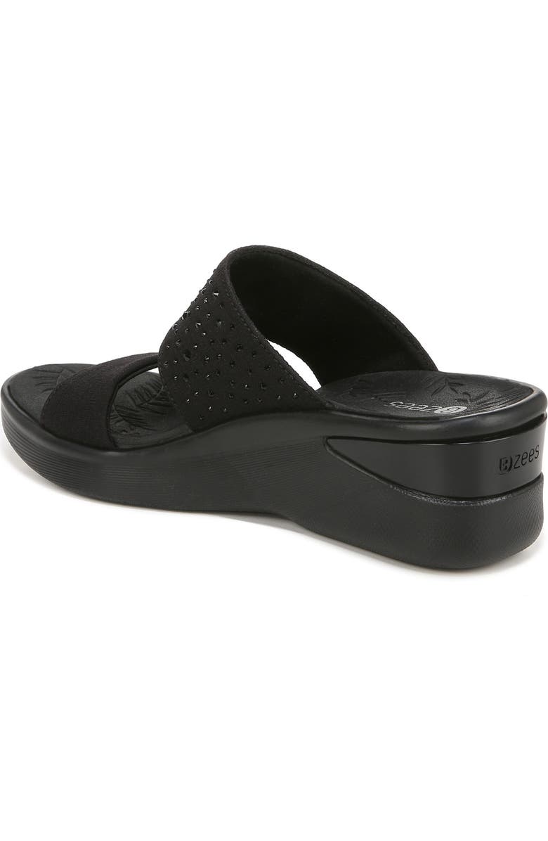 BZees Sienna Crystal Embellished Slide Sandal, Alternate, color,