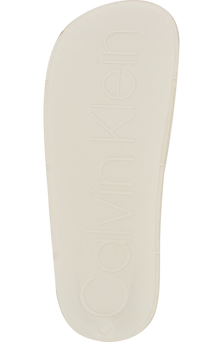 Calvin Klein Arin 2 Slide Sandal, Alternate, color, White 140