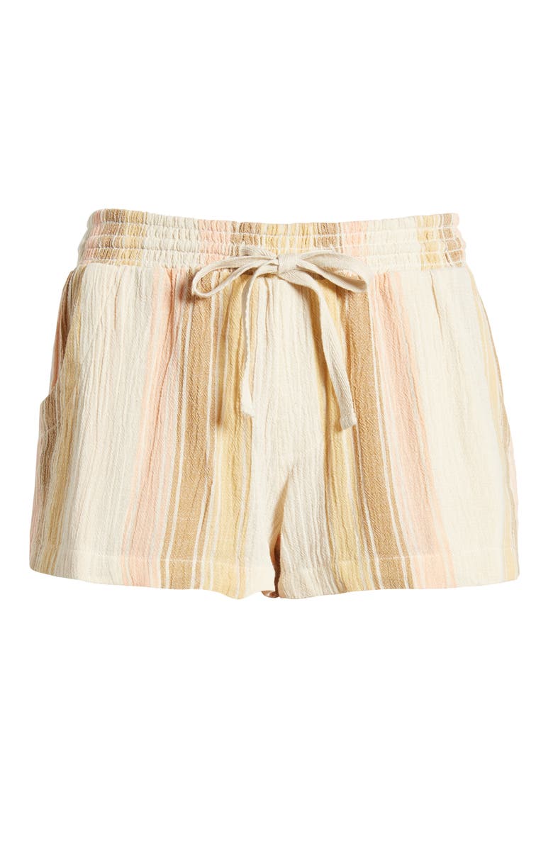 Rip Curl Surf Stripe Cotton Shorts, Alternate, color, 