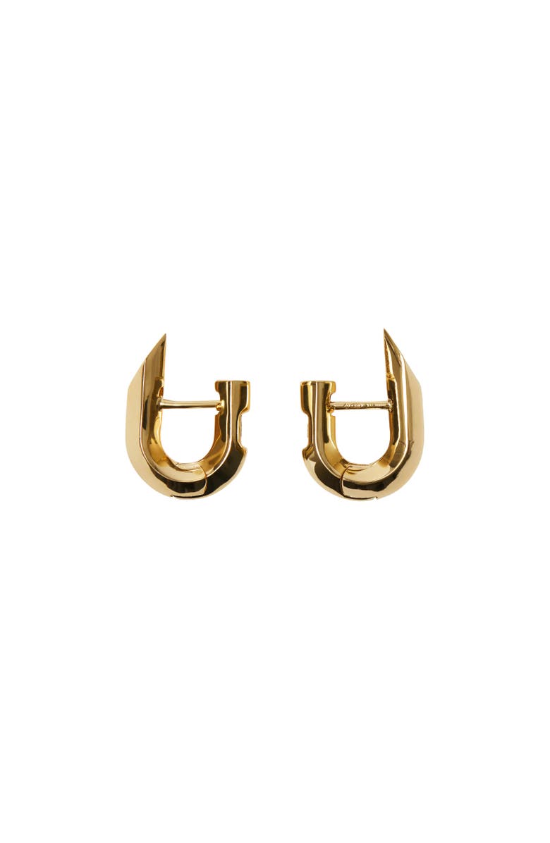 Burberry Hollow Spike Earrings, Alternate, color, Gold