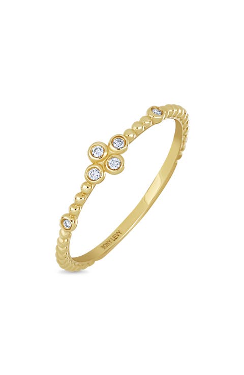 Monaco Diamond Stacking Ring