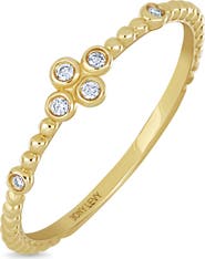 Bony Levy Monaco Diamond Stacking Ring