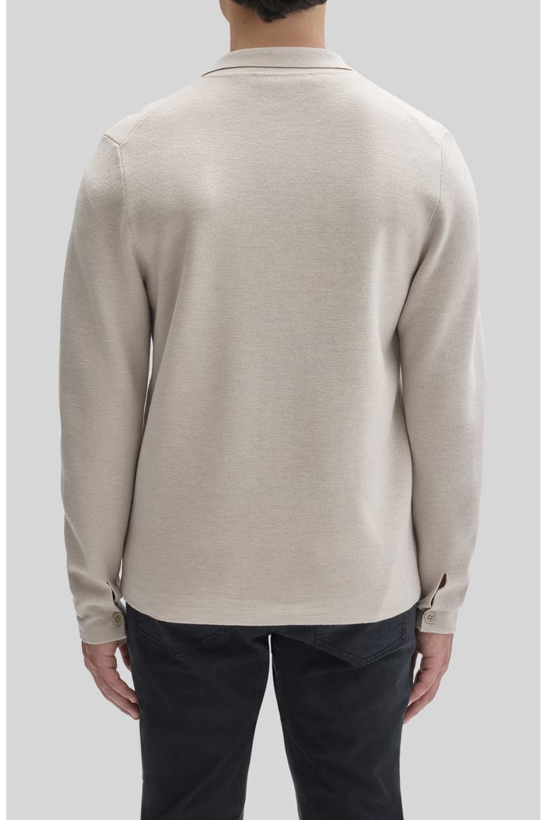 Crafton Merino Wool Cardigan, Alternate, color, MOONSTONE