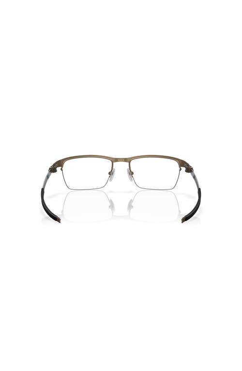 Oakley 53mm Square Optical Glasses In Black