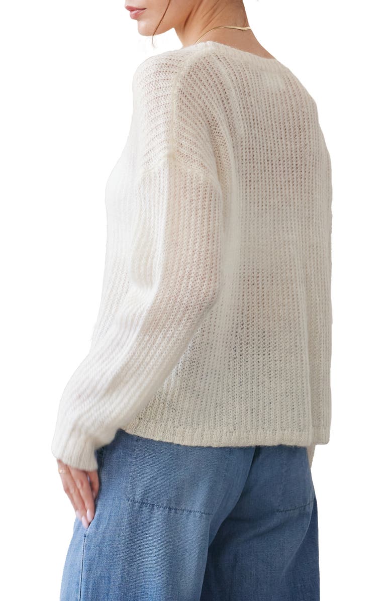 Bella Dahl Slouchy Sweater, Alternate, color, 