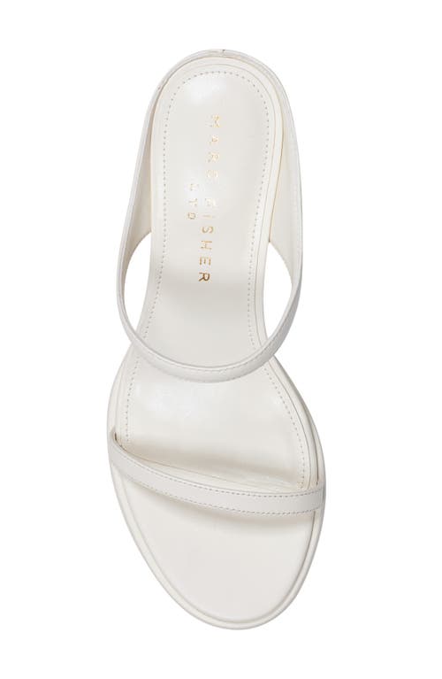 Marc Fisher Ltd Alonde Slide Sandal In White