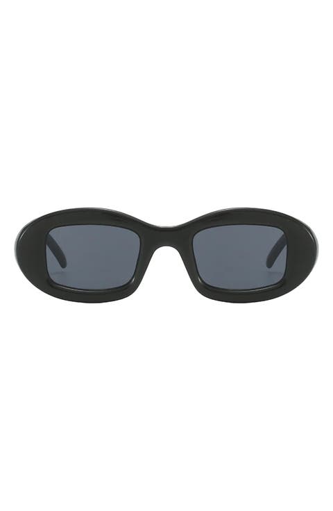 Gigi 55mm Polarized Oval Sunglasses