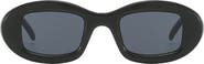Fifth & Ninth Gigi 55mm Polarized Oval Sunglasses