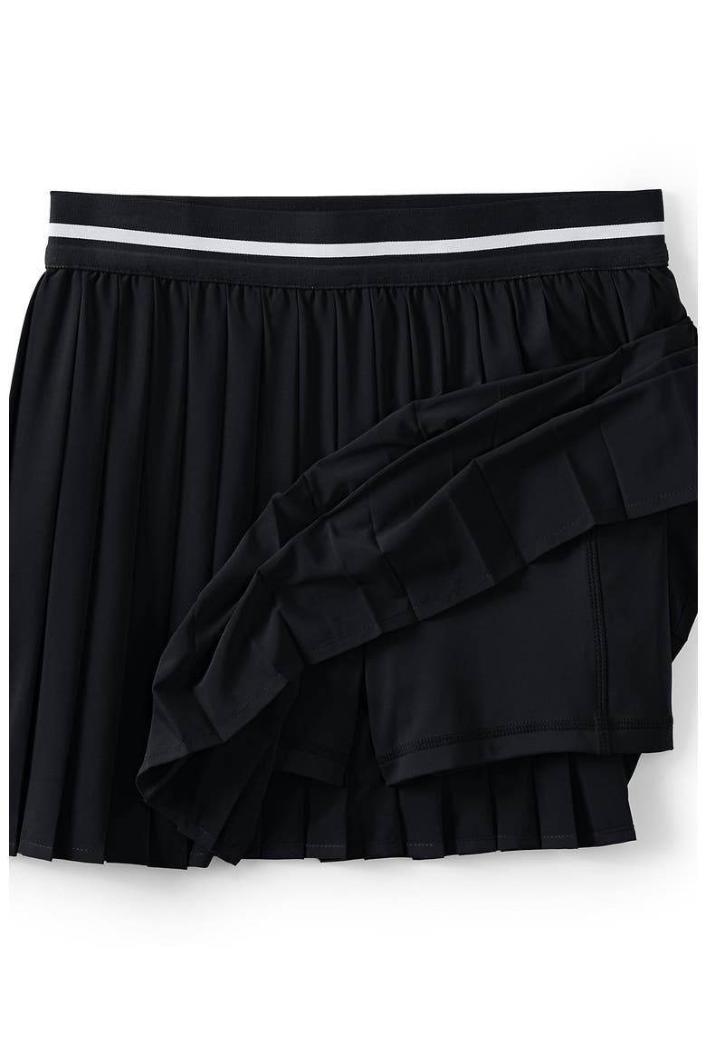 Active Woven Pleated Skort, Alternate, color, Black